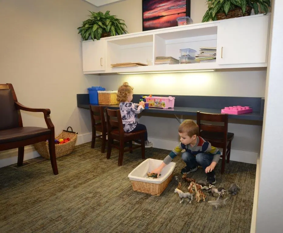 Office waiting room children's area